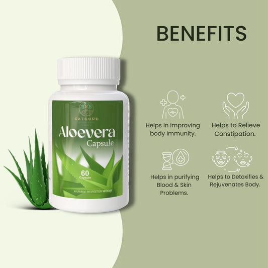Aloe Vera Care Capsules 60 Capsules