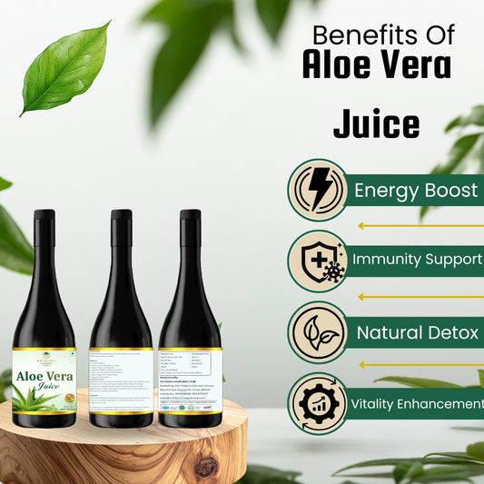 Aloe Vera Juice 500ml | Digestive Wellness, Detox & Skin Health Support Drink