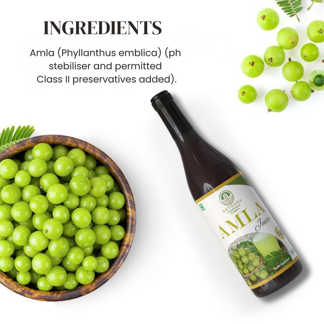 Amla Juice 1000ml | Natural Vitamin C, Immunity & Digestive Support Herbal Drink