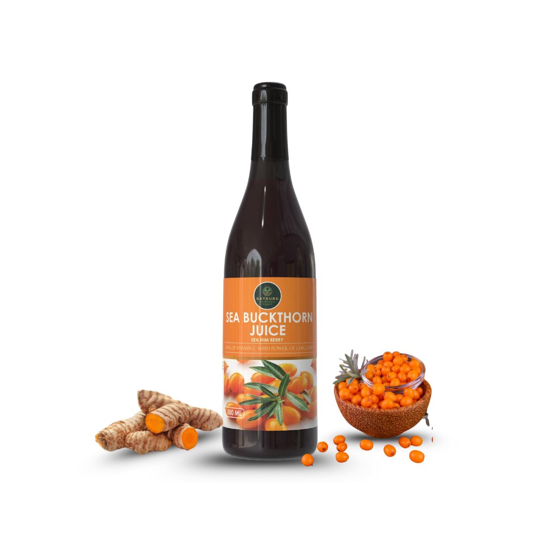 Seabuckthorn Juice 500ml | Antioxidant, Immunity & Vitality Support Herbal Drink