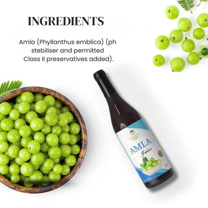 Amla Juice 500ml | Vitamin C, Immunity & Digestive Wellness Herbal Drink