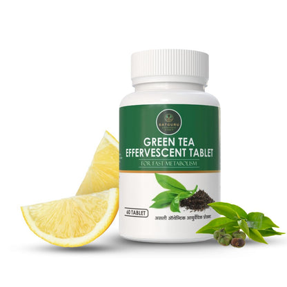 Green Tea Capsules 60 Capsules | Antioxidant, Metabolism & Daily Detox Support Supplement