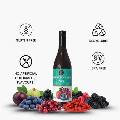 Amrut Sanjivani Plus Juice 500ml | Herbal Immunity, Detox & Daily Wellness Support Drink