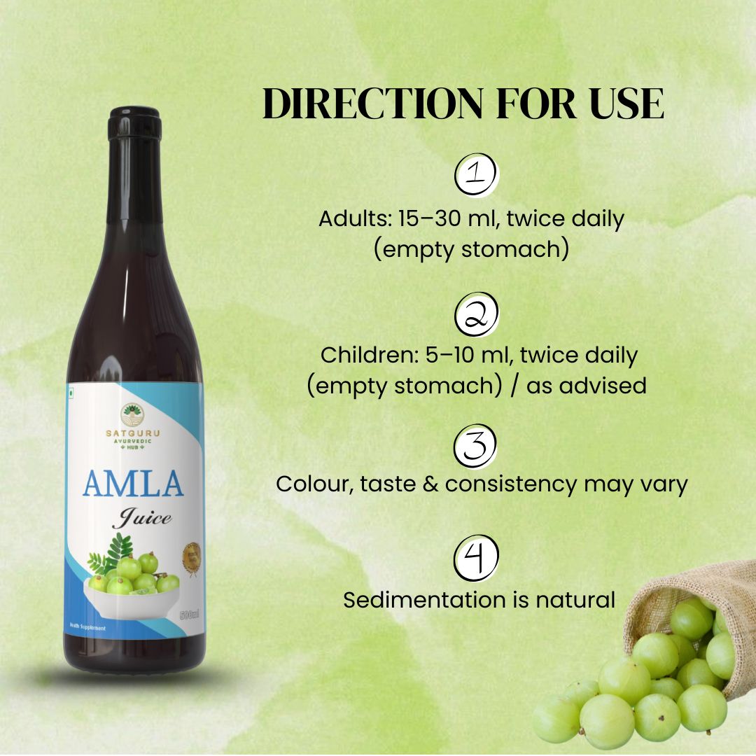 Amla Juice 500ml | Vitamin C, Immunity & Digestive Wellness Herbal Drink