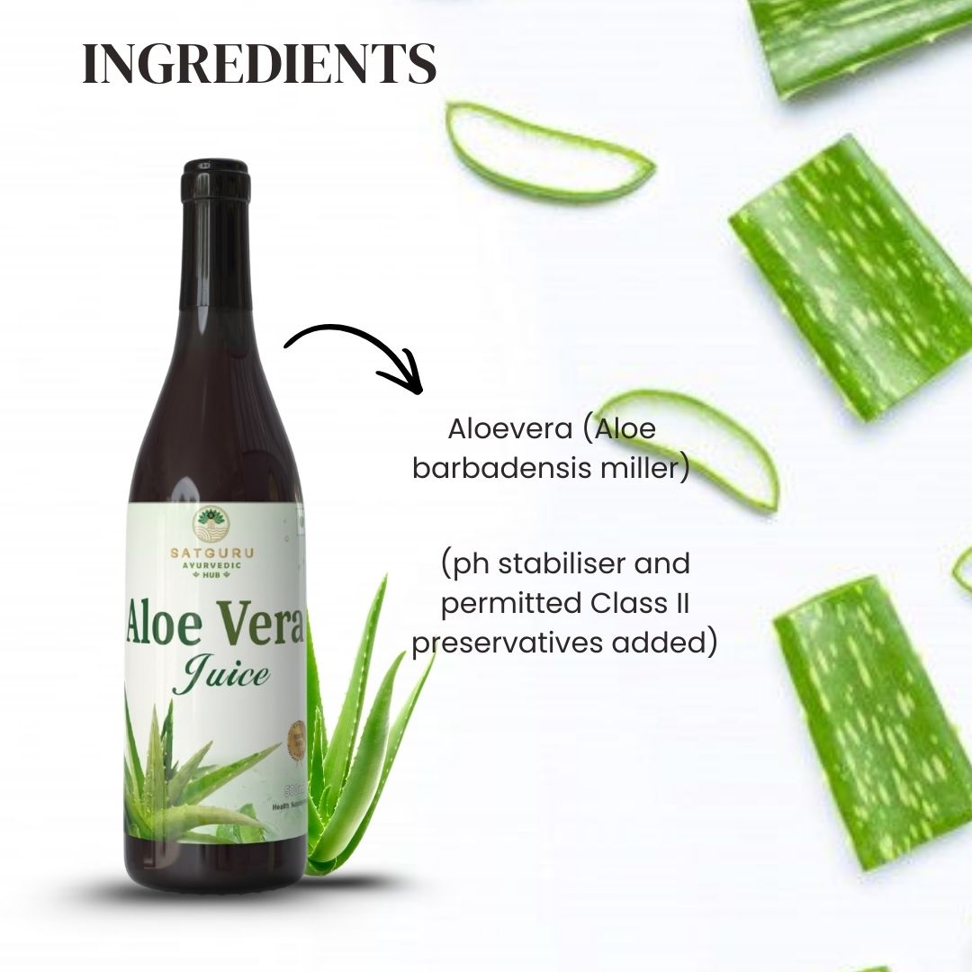 Aloe Vera Juice 1000ml | Natural Digestive, Detox & Skin Wellness Support