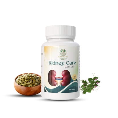 Kidney Care Capsules 60 Capsules | Herbal Kidney Support & Urinary Wellness Supplement