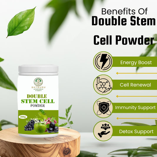 Double Stem Cell Powder 200gm | Herbal Nutrition, Wellness & Daily Vitality Support