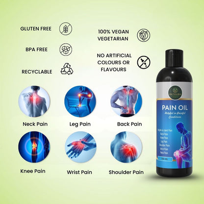 Pain Oil 100ml | Herbal Joint & Muscle Comfort Support Oil