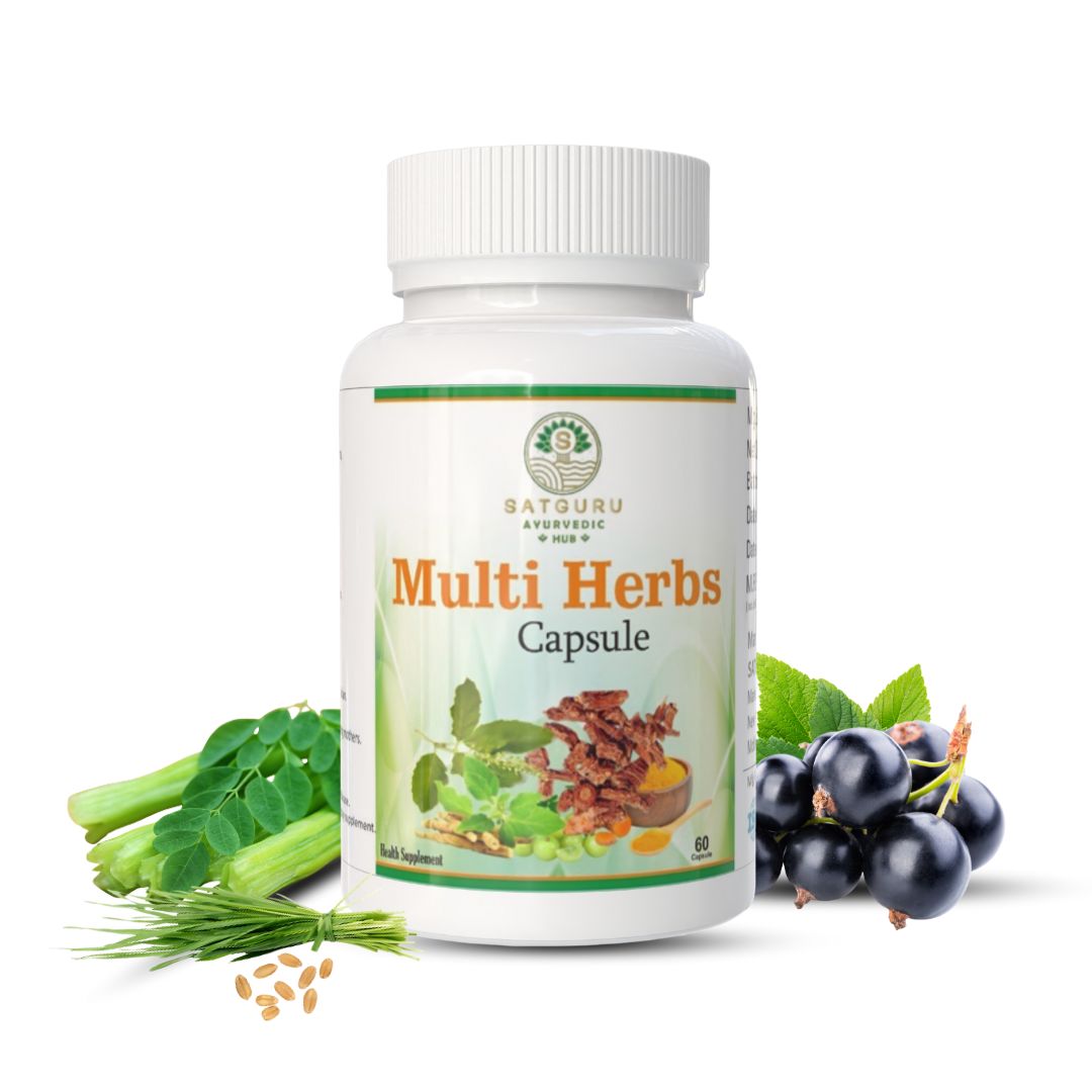 Multi Herbs Capsules 60 Capsules | Daily Herbal Wellness & Immunity Support Supplement