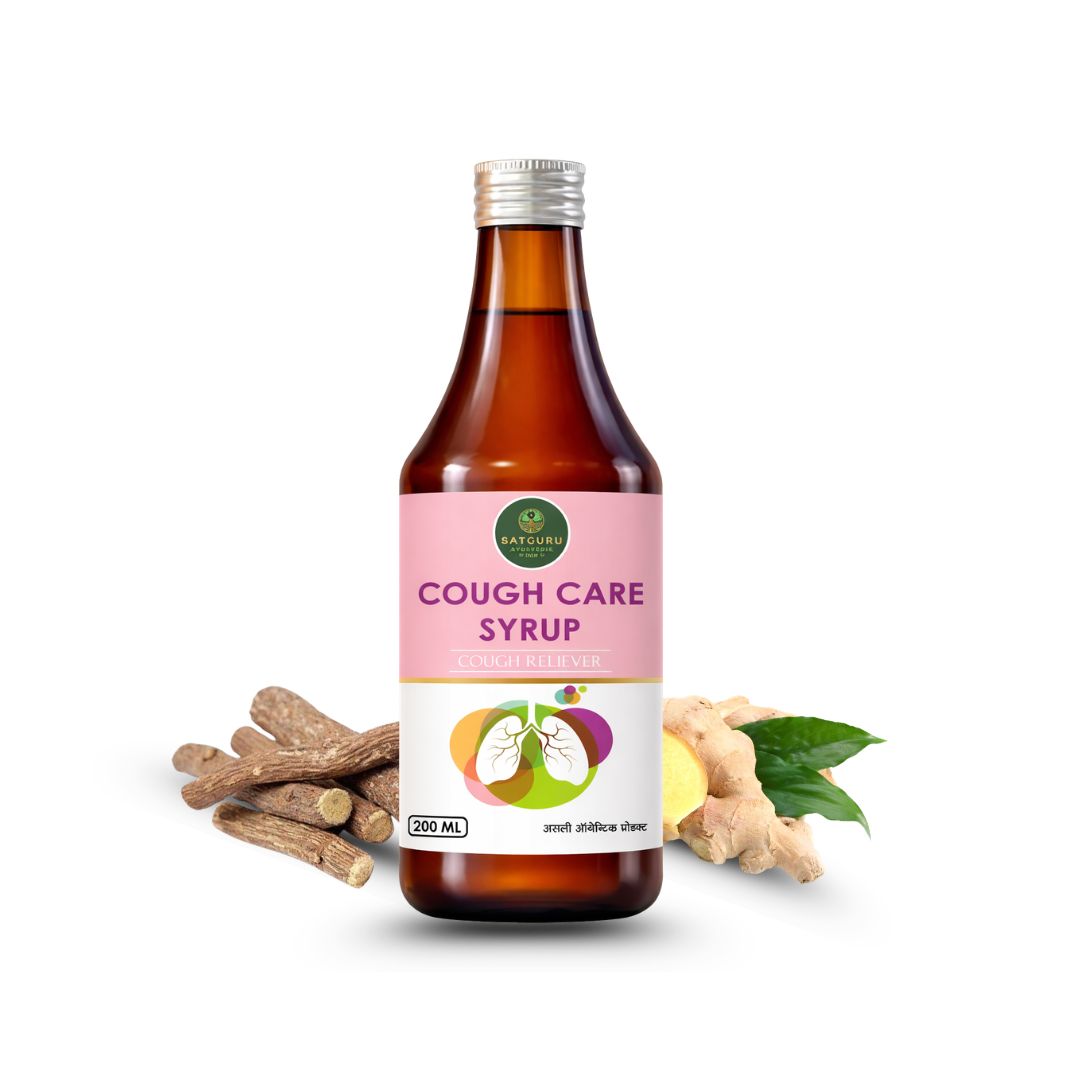 Cough Care Syrup 200ml | Herbal Throat Soothing & Respiratory Support Formula