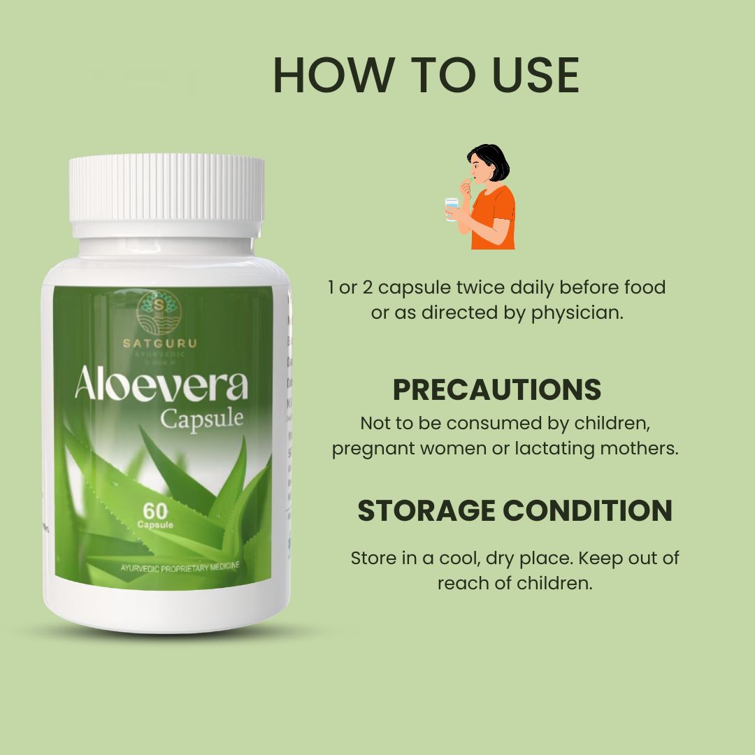 Aloe Vera Care Capsules 60 Capsules