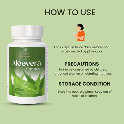 Aloe Vera Care Capsules 60 Capsules