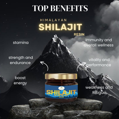 Shilajit Resin 30gm | Pure Herbal Vitality, Stamina & Strength Support