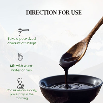 Shilajit Resin 30gm | Pure Herbal Vitality, Stamina & Strength Support