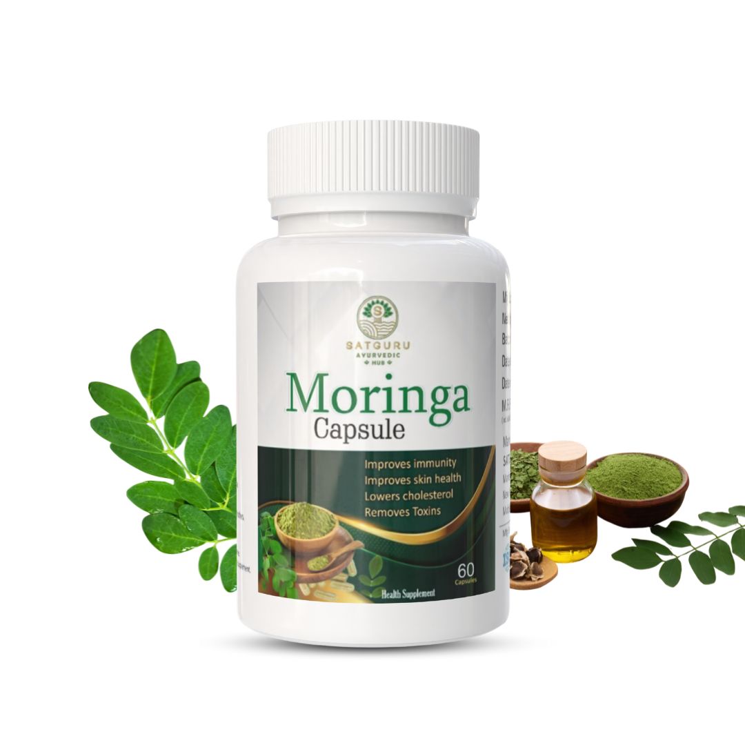 Moringa Capsules 60 Capsules | Natural Energy, Immunity & Nutritional Support Supplement