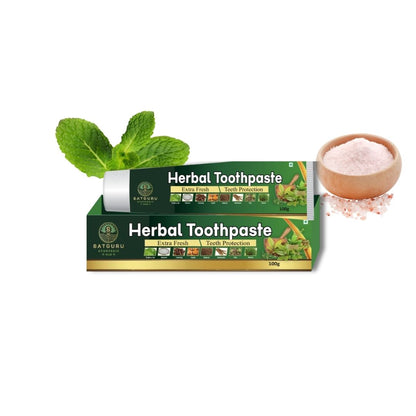 Herbal Toothpaste 100gm | Ayurvedic Oral Care & Gum Protection Formula