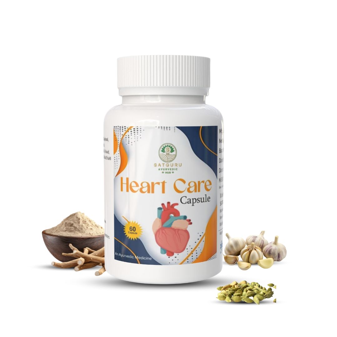 Heart Care Capsules 60 Capsules | Cardiovascular Support & Heart Wellness Supplement