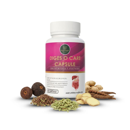 Diges O Care Capsules 60 Capsules | Digestive Enzyme & Gut Health Support Supplement