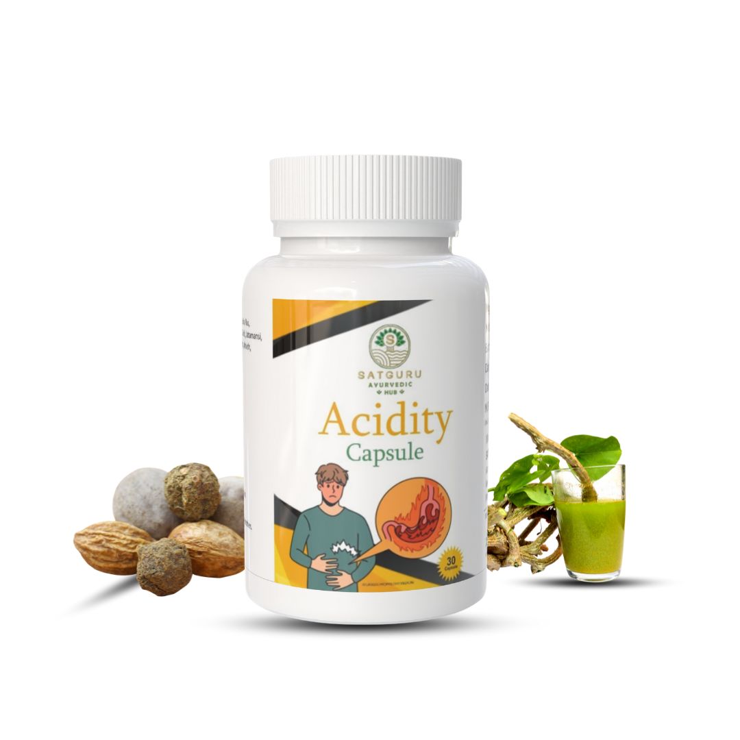Acidity Care Capsules 30 Capsules | Digestive Comfort & Acid Balance Support Supplement